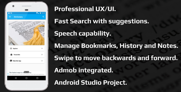 Pro Dictionary (Android) icon