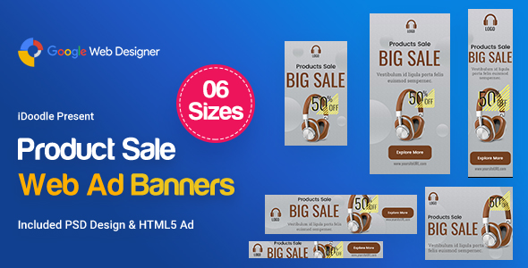 Product Sale Banners Ad icon