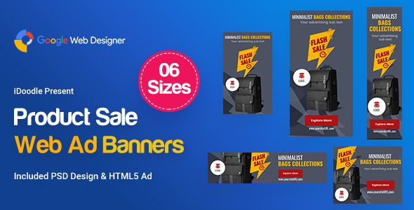 Product Sale Banners HTML5 Ad icon