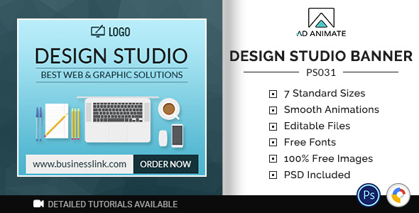 Professional Services | Design Studio Banner (PS031) icon