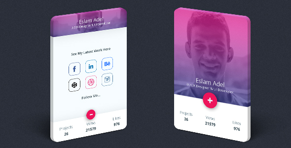 Profile Card icon
