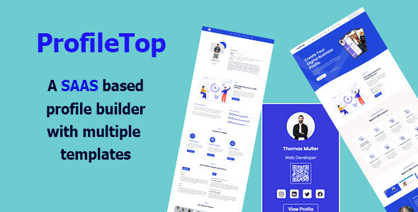 ProfileTop - Multi User vCard, Resume and Portfolio Builder (SaaS) icon