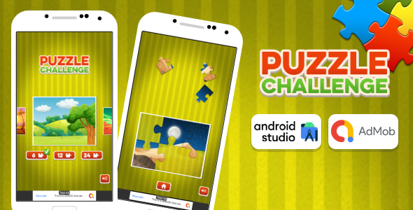 Puzzle Challenge - Puzzle Game Android Studio Project with AdMob Ads + Ready to Publish icon