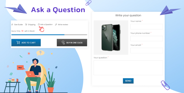 Questions & Ask About Product Enquiry icon