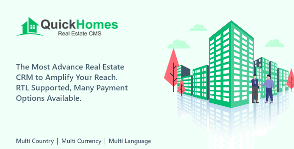 QuickHomes - Real Estate CMS PHP Script icon