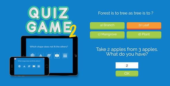 Quiz Game 2 - HTML5 Game icon