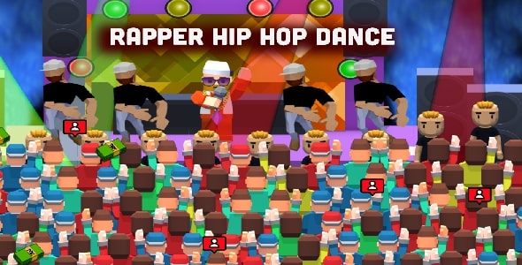 Rapper Hip Hop Dance - HTML5 Game - c3p icon