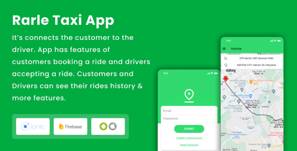 Rarle Taxi App icon