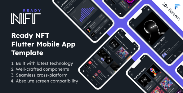 Ready NFT - Marketplace Mobile App Flutter Template icon