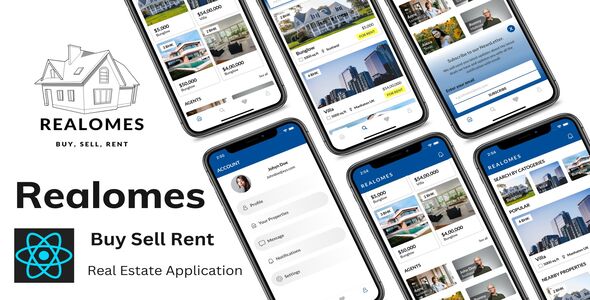 Real Estate React-Native Application icon
