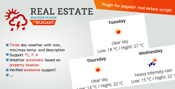Real Estate Weather Widget icon
