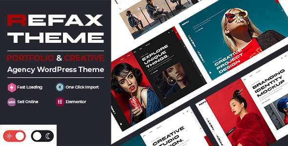 Refax - Creative Portfolio & Agency WordPress Theme icon