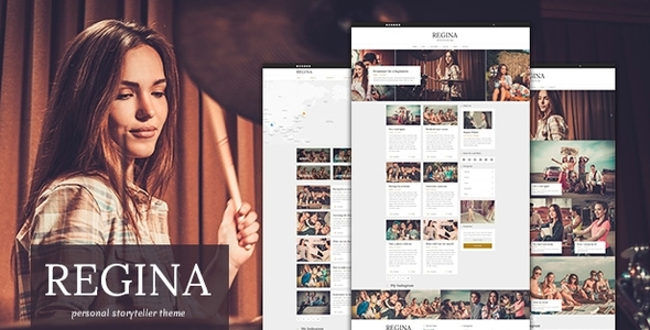 Regina - Creative Blog WordPress icon