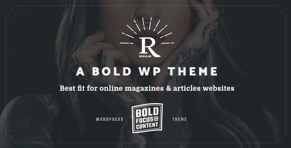 Regular - Writing, Content, Blog & Magazine Theme for WordPress icon