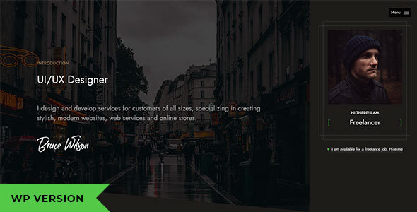 Resumo | Personal Portfolio WordPress Theme icon