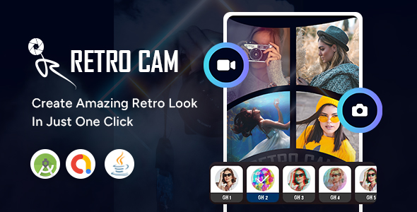 Retro Cam - Vintage Film Camera With Admob Ads icon