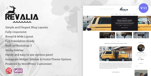 Revalia - Multi-Concept WordPress Blog & Shop Theme icon