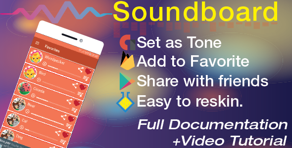 Ringtones&Soundboard with Share|Set as Tone|Favorite icon
