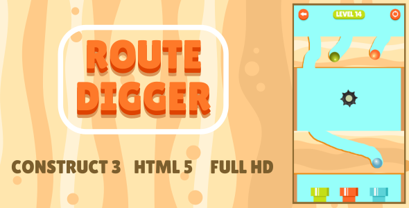 Route Digger - HTML5 Game (Construct3) icon
