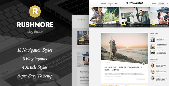 RushMore - A Responsive WordPress Blog Theme icon