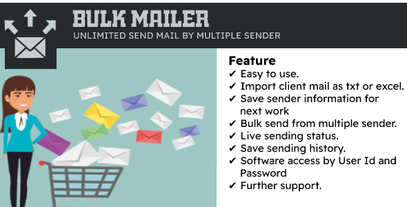 SMTP Bulk Email Sender-Bulk Mailer