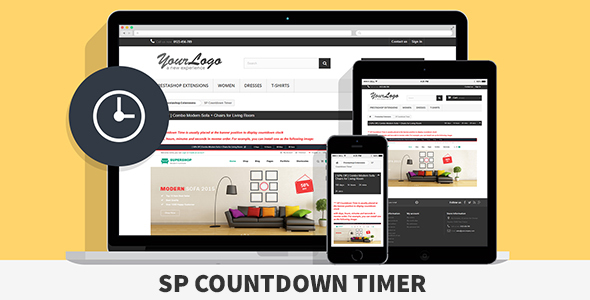 SP Countdown Timer - Responsive Prestashop Module icon