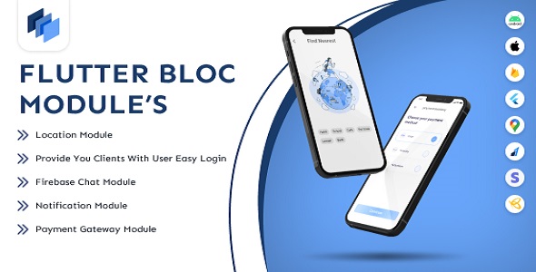 Saas Module App - Flutter Full App BloC State Management icon