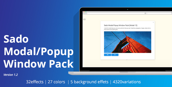 Sado Modal / Pop up Window Pack icon