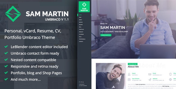 Sam Martin - Umbraco Starter Kit icon