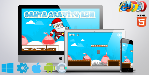 Santa Gravity Run icon