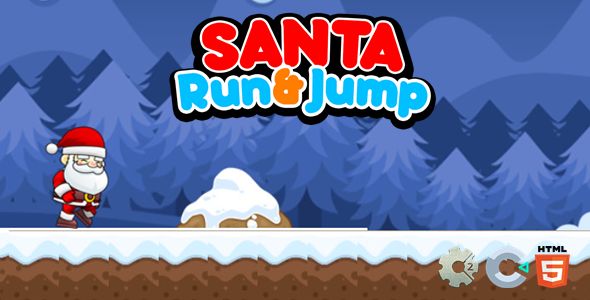 Santa Run and Jump - Construct 2/3 Game icon