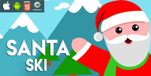 Santa Ski - HTML5 Game (CAPX) icon