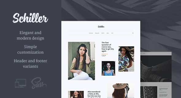 Schiller – Personal Blog Theme icon