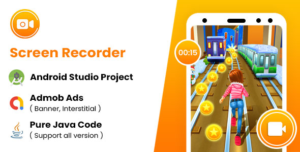 Screen Recorder App with Admob | Android icon