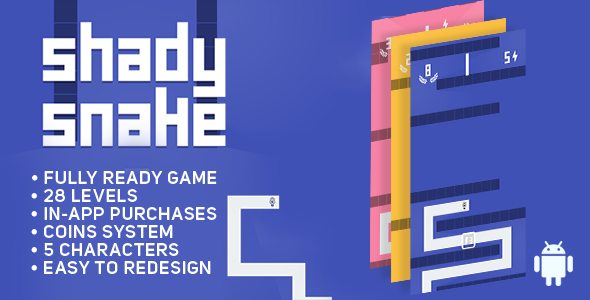 Shady Snake - ANDROID - Game Template icon