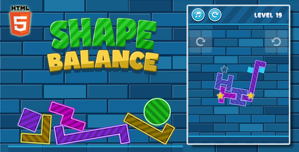 Shape Balance - HTML5 Puzzle Game icon