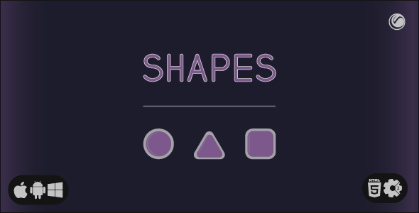 Shapes | HTML5 Construct Game icon