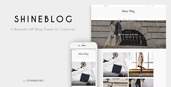 ShineBlog - A Responsive WordPress Blog Theme icon