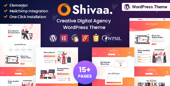 Shivaa - Multipurpose Agency Business WordPress Theme icon