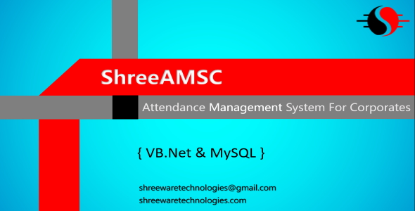 ShreeAMSC - Attendance Management System for Corporates in VB.Net and MySQL icon