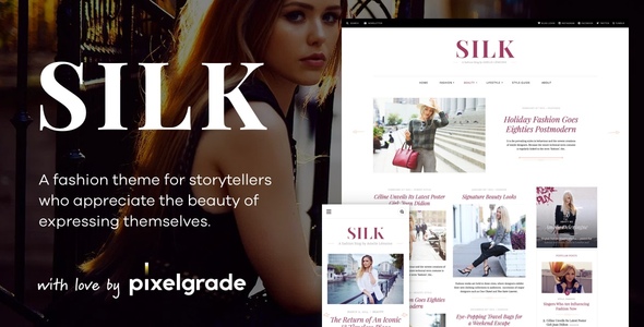 Silk - A Fashion Blogging WordPress Theme icon