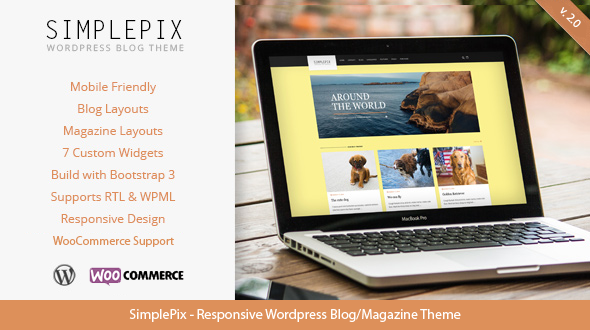 SimplePix - Responsive WordPress Blog Magazine Theme icon