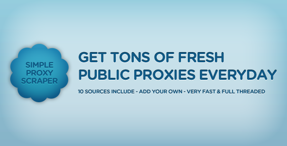 SimpleProxyScraper - Get Tons Of Fresh Proxies icon