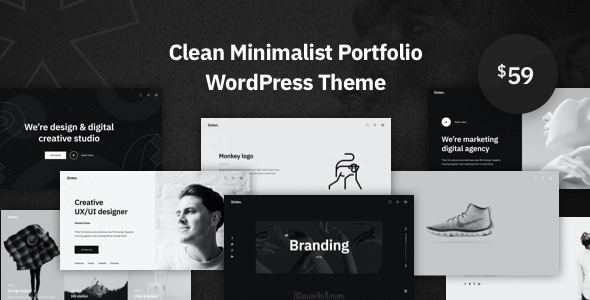 Sixten - Minimalist Portfolio WordPress Theme icon