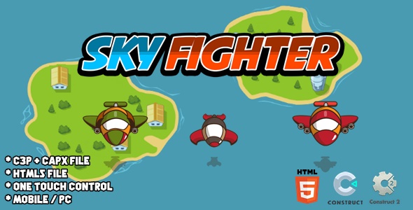Sky Fighter - C3P I CAPX I HTML5 Game icon