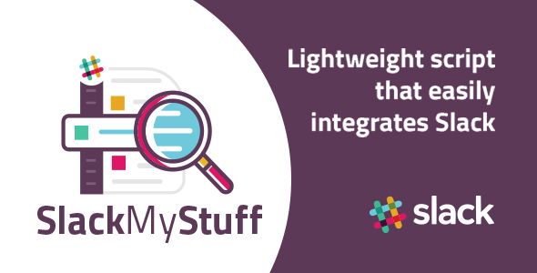 Slack My Stuff - Simple script with Slack integration icon
