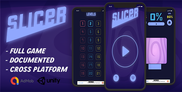 Slicer - Fun Puzzle Game (Unity - Admob) icon