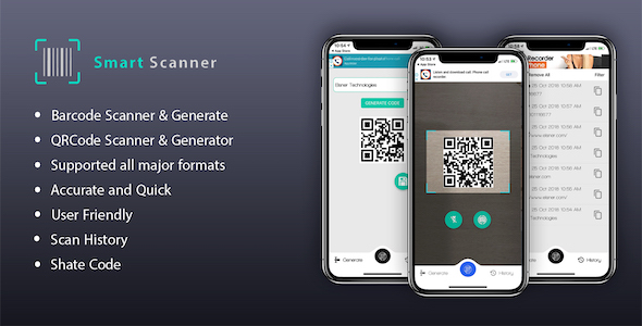 Smart Scanner and Generator Barcode | QRCode icon
