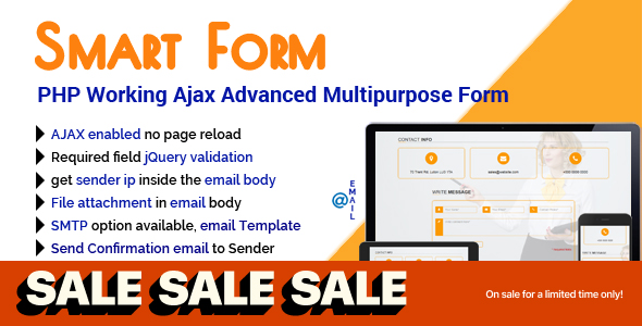 SmartForm - PHP Working Ajax Advanced Multipurpose Form icon