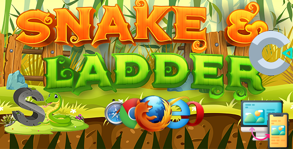 Snake and Ladder Adventure: Roll the Dice and Climb to the Top! HTML5 source code icon